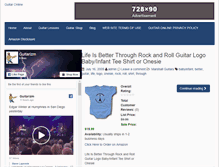 Tablet Screenshot of guitarizm.com